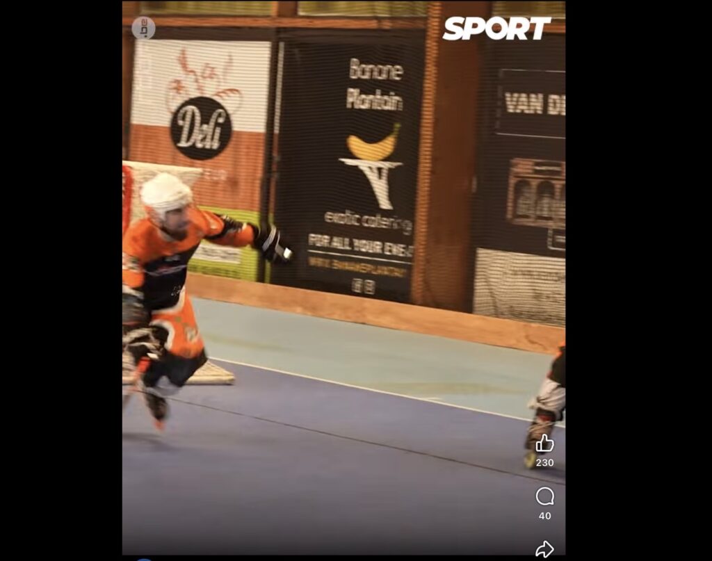 RTBF – A la découverte du Hockey Roller